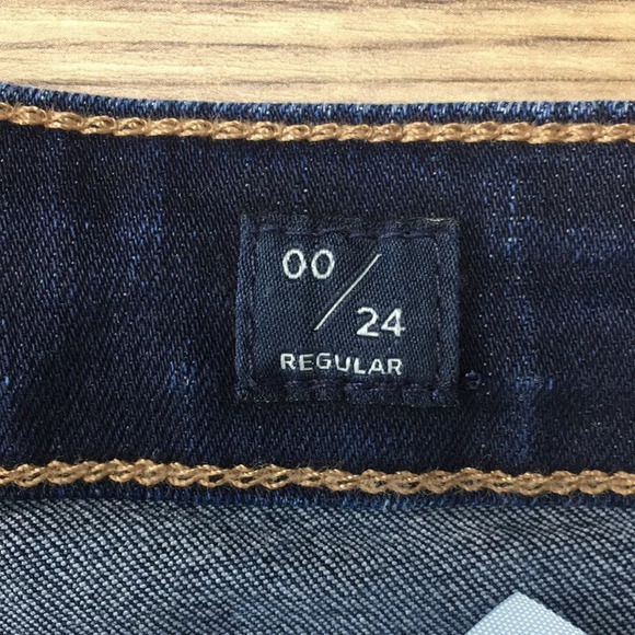 Lucky Brand Sweet Boot Jeans Womens 00/24 Twight Blue Wash Denim Orta‎ Premium - Picture 10 of 14